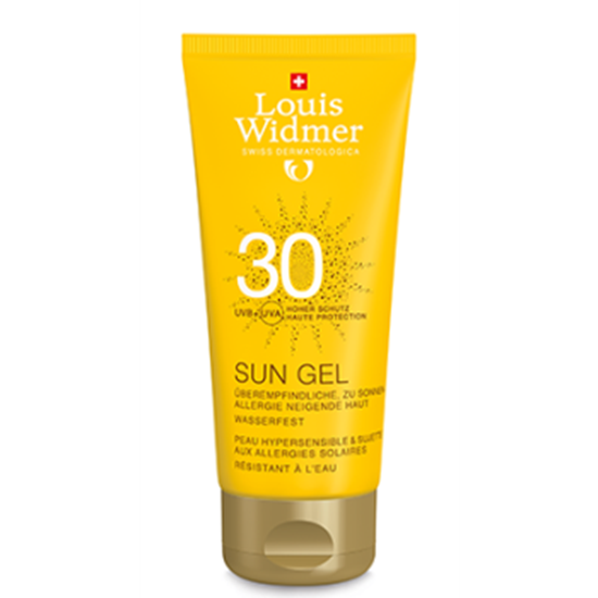 LOUIS WIDMER SUN GEL 30 MET PARFUM 100 ML